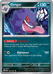 Gengar (057/091) [Scarlet & Violet: Paldean Fates]