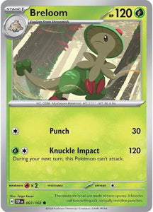 Breloom (007/162) [Scarlet & Violet: Temporal Forces]