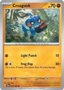 Croagunk (023/064) [Scarlet & Violet: Shrouded Fable]