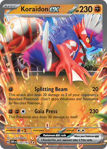 Koraidon ex (124/197) [Scarlet & Violet: Obsidian Flames]