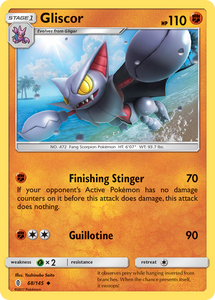 Gliscor (68/145) [Sun & Moon: Guardians Rising]