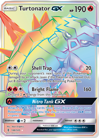 Turtonator GX (148/145) [Sun & Moon: Guardians Rising]