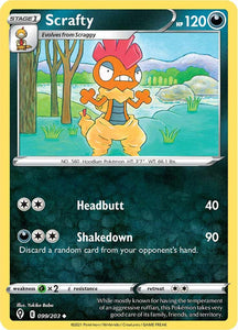 Scrafty (099/203) [Sword & Shield: Evolving Skies]