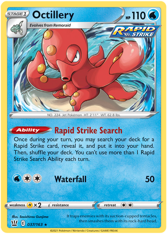 Octillery (037/163) [Sword & Shield: Battle Styles]