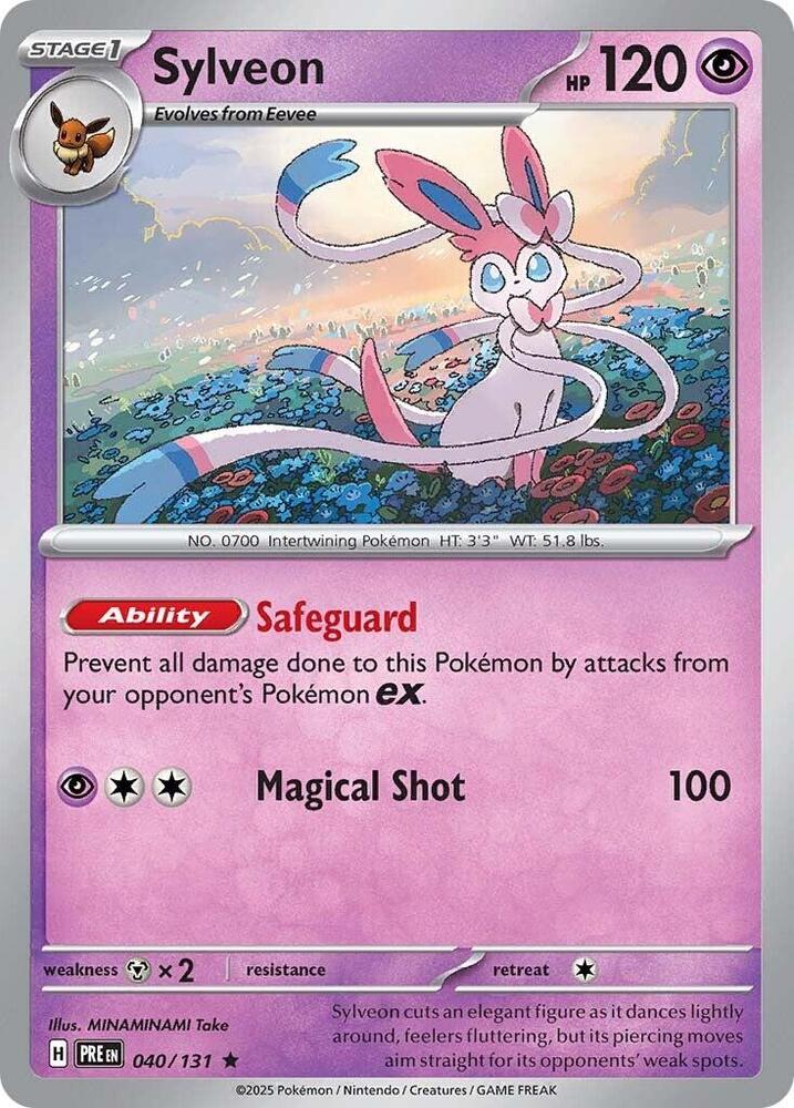 Sylveon (040/131) [Scarlet & Violet: Prismatic Evolutions]