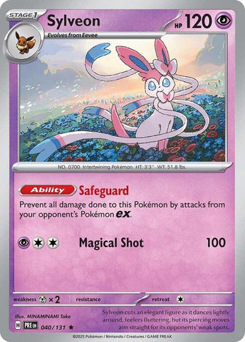 Sylveon (040/131) [Scarlet & Violet: Prismatic Evolutions]