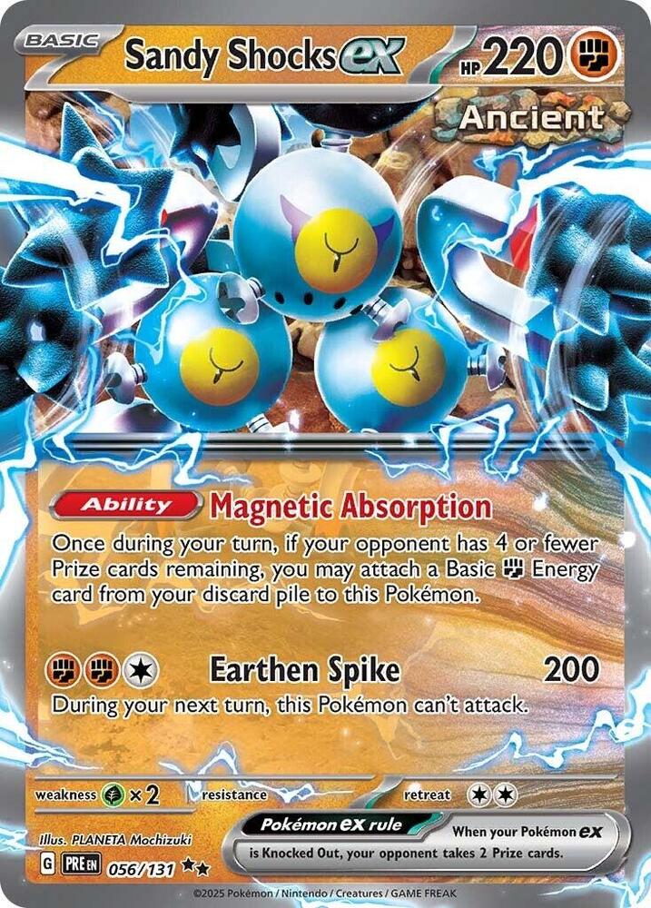 Sandy Shocks ex (056/131) [Scarlet & Violet: Prismatic Evolutions]