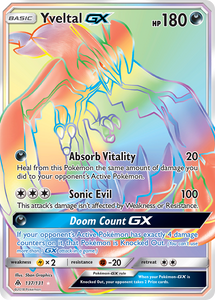 Yveltal GX (137/131) [Sun & Moon: Forbidden Light]