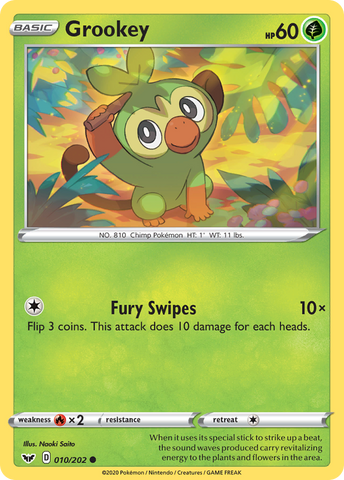 Grookey (010/202) [Sword & Shield: Base Set]