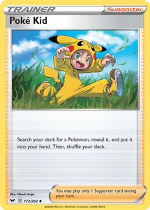 Poke Kid (173/202) [Sword & Shield: Base Set]