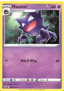 Haunter (056/198) [Sword & Shield: Chilling Reign]