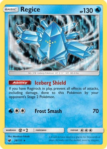 Regice (28/111) [Sun & Moon: Crimson Invasion]