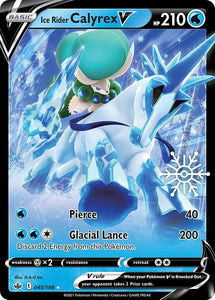 Ice Rider Calyrex V (045/198) (Holiday Calendar) [Sword & Shield: Chilling Reign]