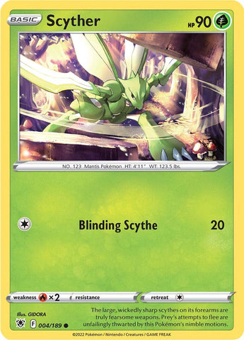 Scyther (004/189) [Sword & Shield: Astral Radiance]