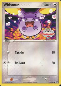 Whismur (73/106) (City Championship) [EX: Emerald]