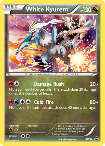 White Kyurem (BW59) [Black & White: Black Star Promos]