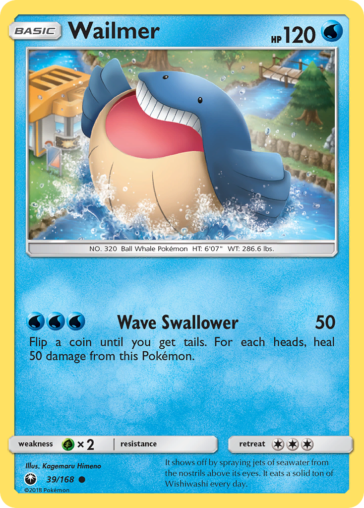 Wailmer (39/168) [Sun & Moon: Celestial Storm]