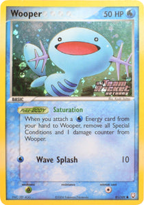 Wooper (81/109) (Stamped) [EX: Team Rocket Returns]